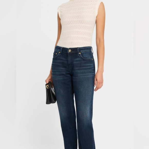 Rag & Bone - Dre Low-Rise Slim Boyfriend Jeans - Picture 1 of 10